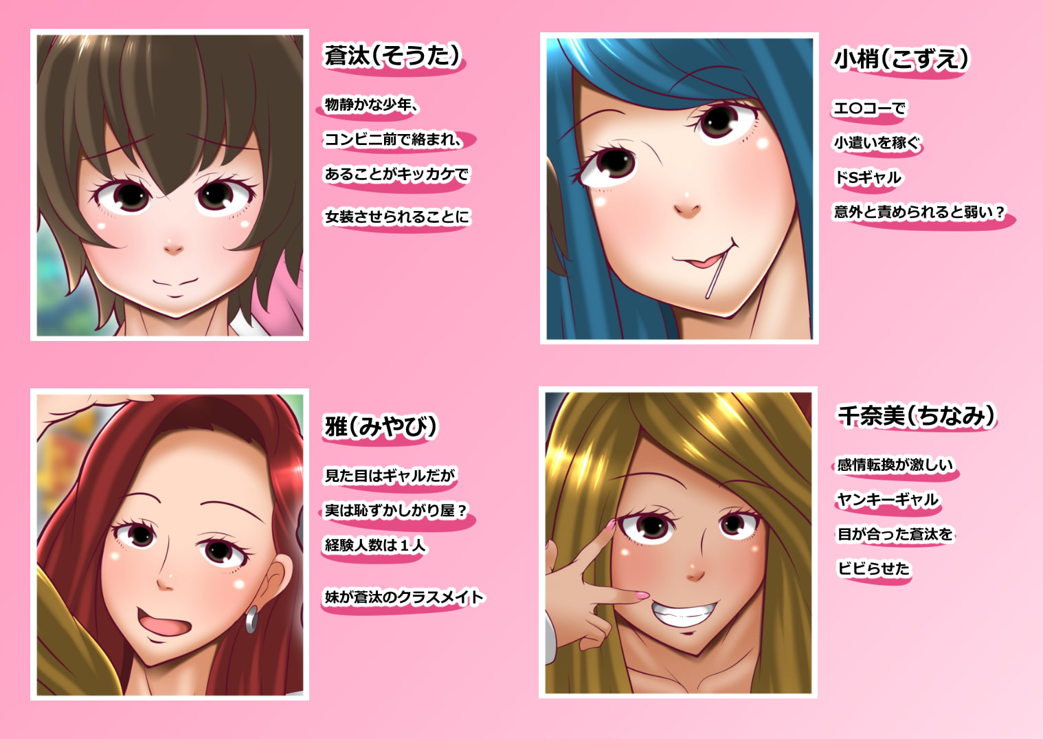 JKギャルと強制女装子