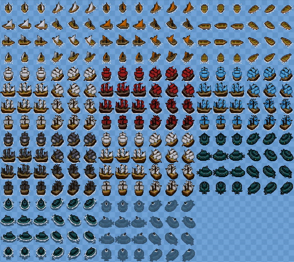 ぴぽやキャラチップ素材集 乗り物10種