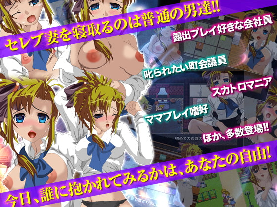 ヒルズの奥様 ちょっと冒険のつもりがみんなから寝取られ調教をうけるハメに…