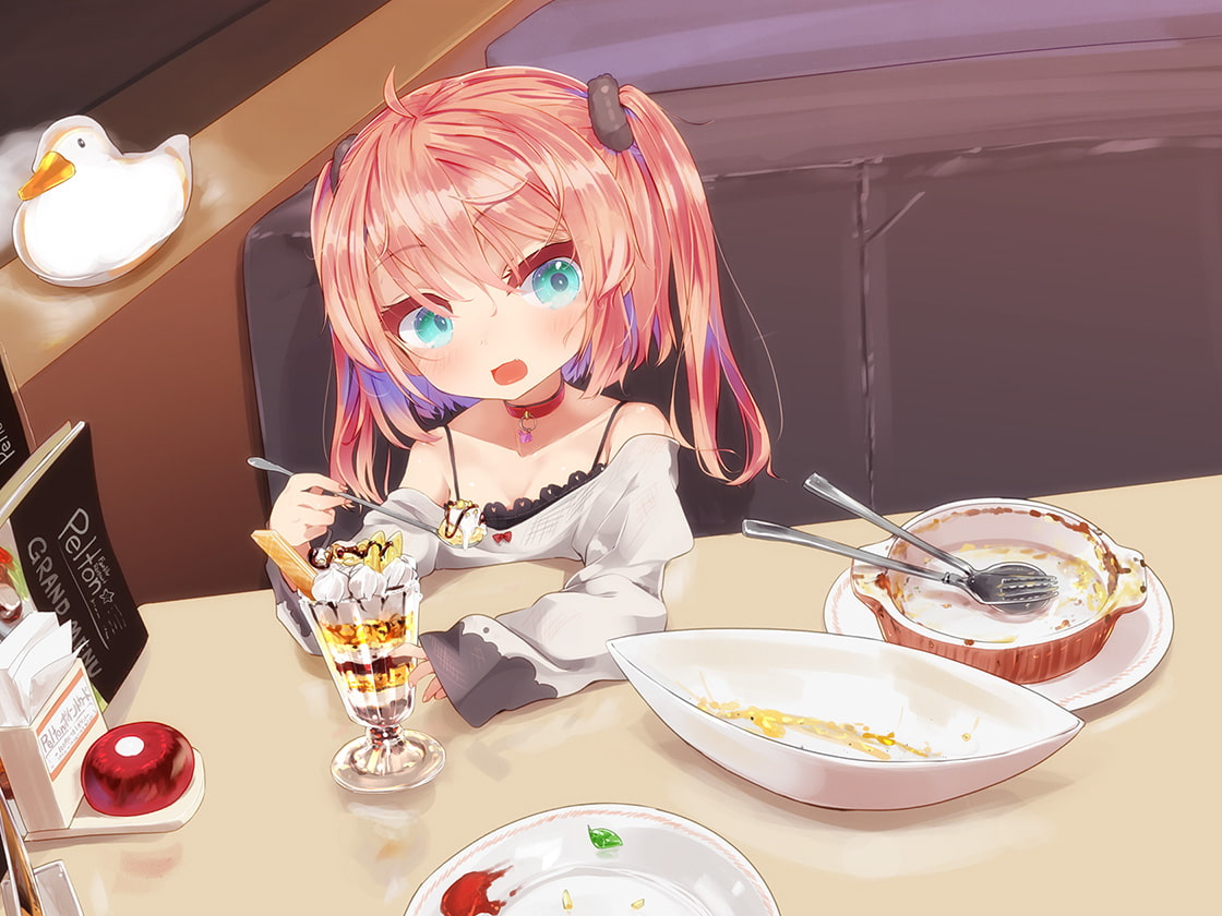 その少女、家出中にツキ。