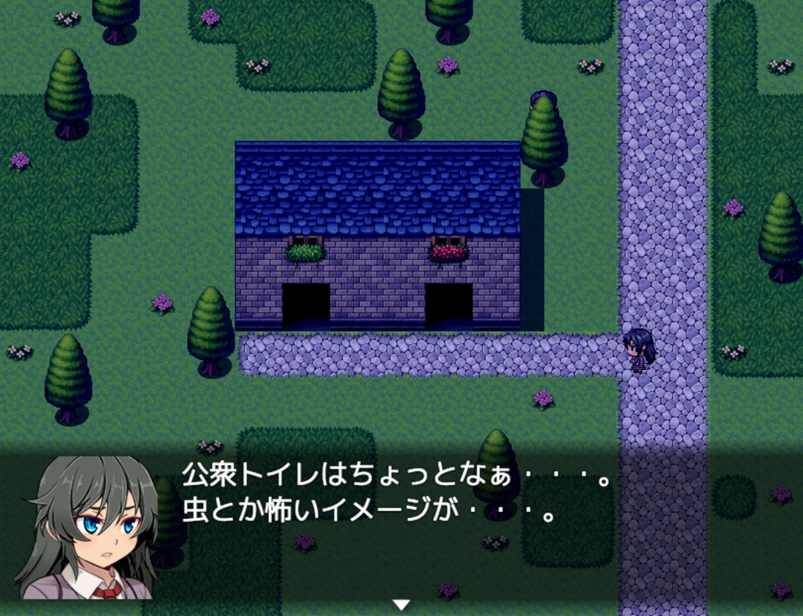 【デジノベ】夜の公衆トイレ