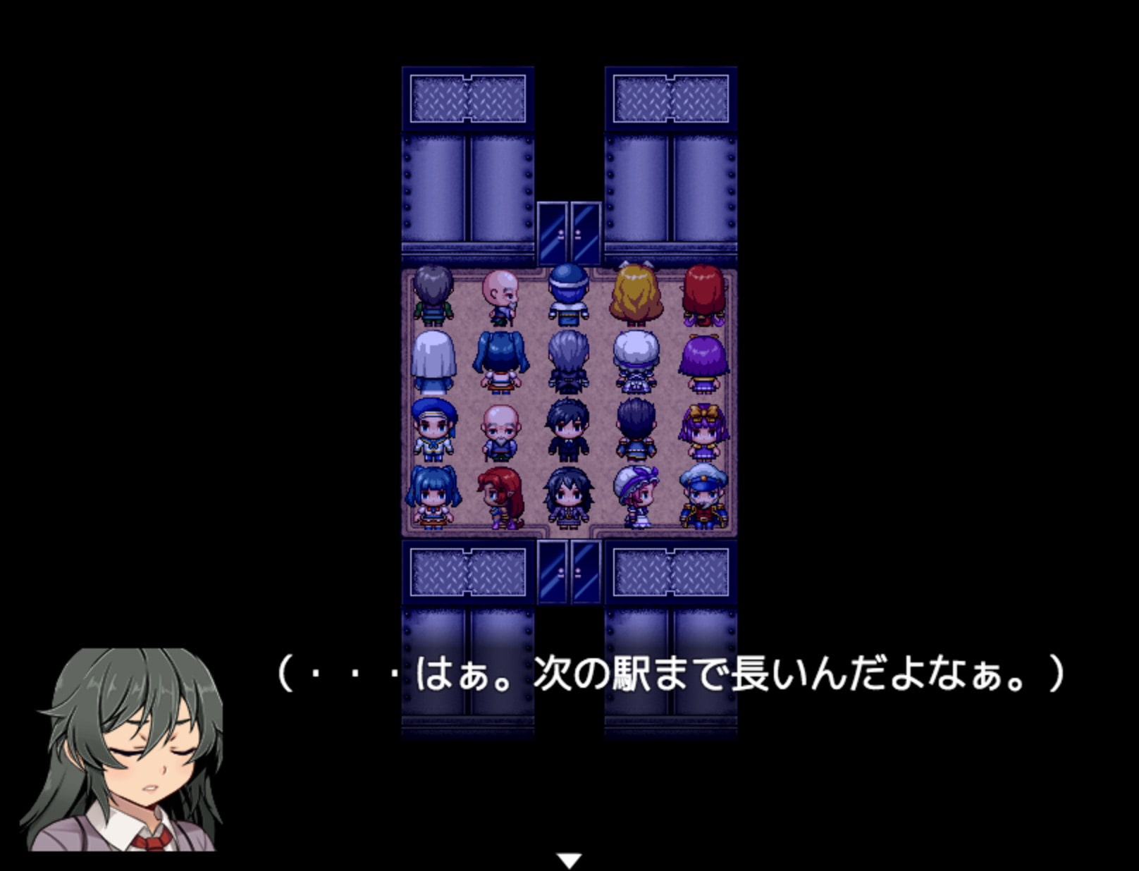 【デジノベ】満員電車と可愛い女の子〜強姦編(上)