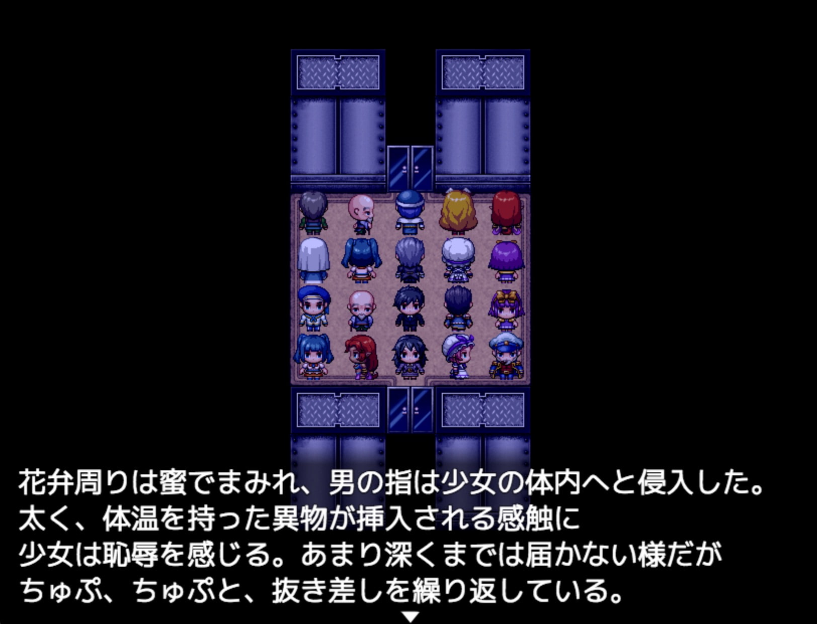 【デジノベ】満員電車と可愛い女の子〜強姦編(上)