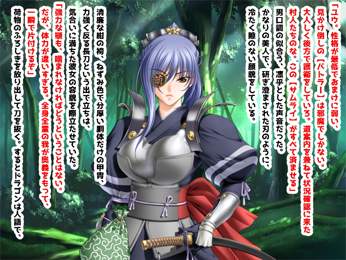 オレはサムライでドラゴンスレイヤーな女の性欲処理がかり