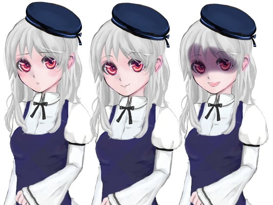 立ち絵素材(少女)No2【成人向け】