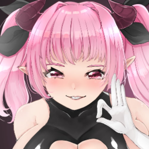 ピンクサキュバス素材集