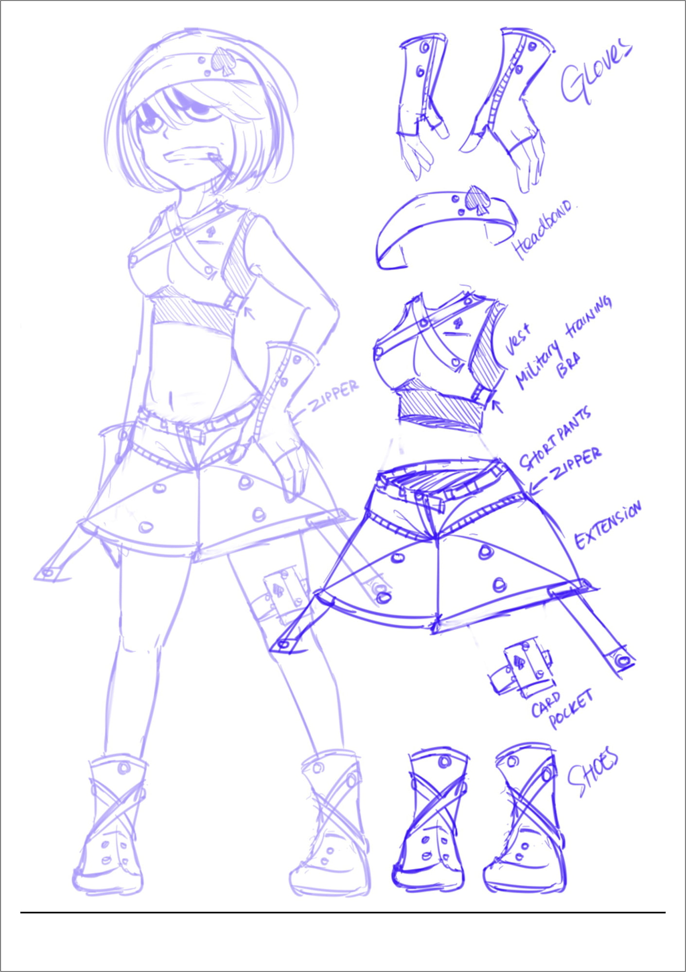 モンスターガールズ スケッチ 第一