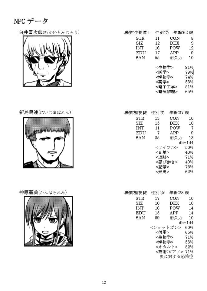 クトゥルフ神話TRPGシナリオ集 純情可憐バロティーヌ