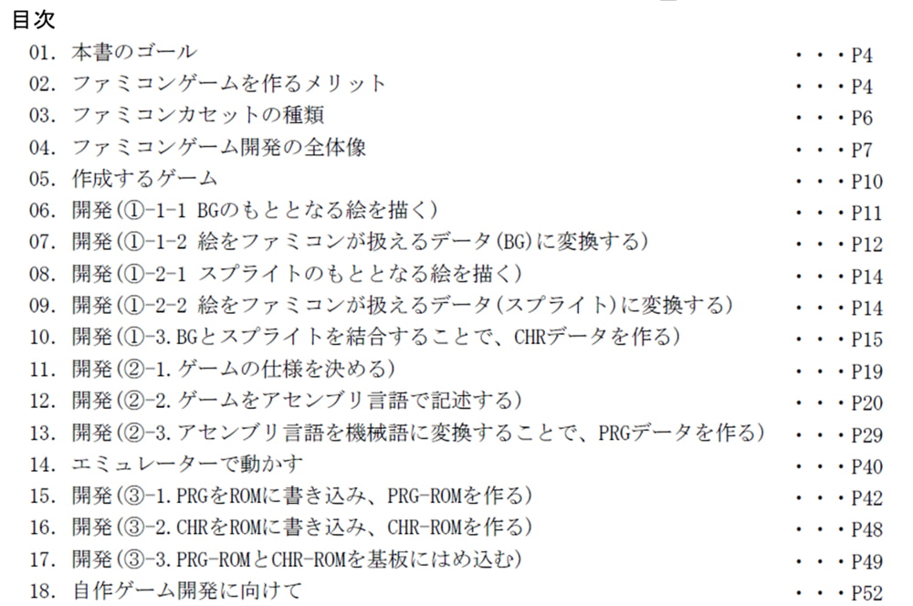 電子書籍「ファミコンゲーム製作入門」