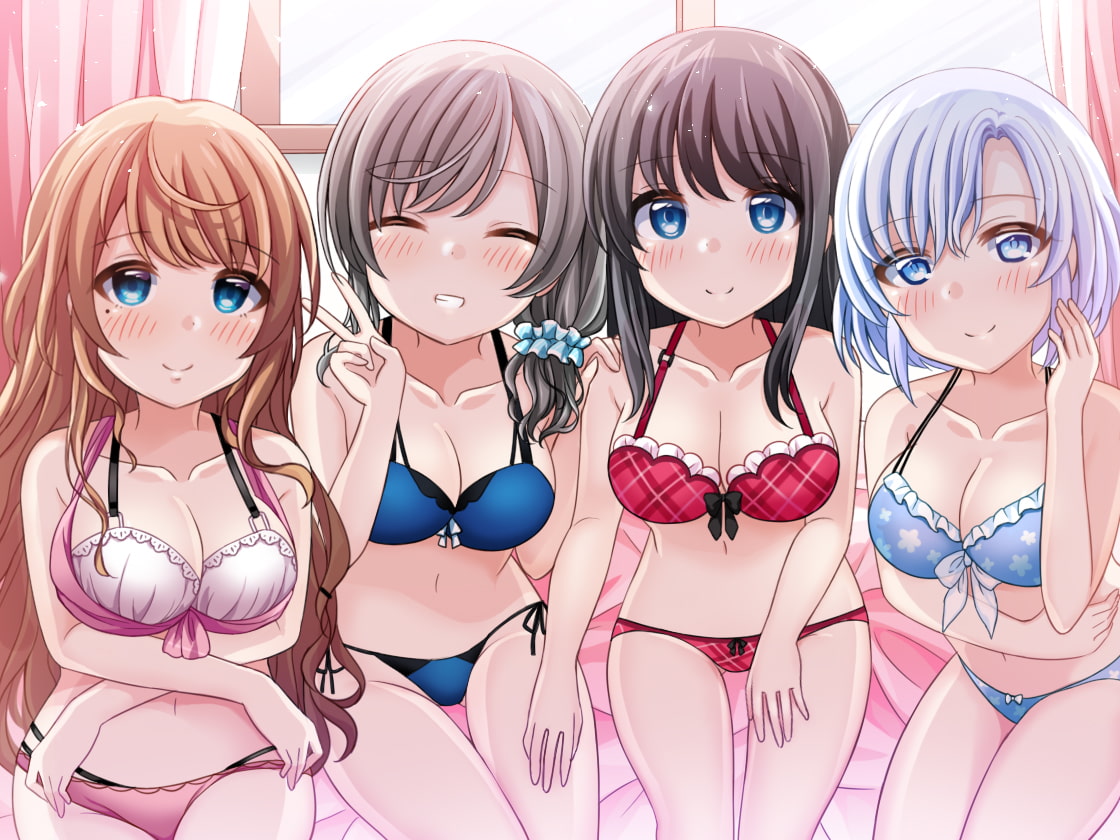 ハーレムオナサポ 4人のメイドがご主人様のオナニーをお手伝いするバイノーラル