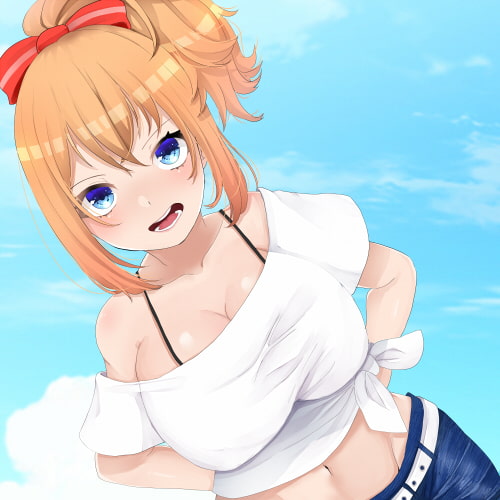 ギャル巨乳立ち絵素材集