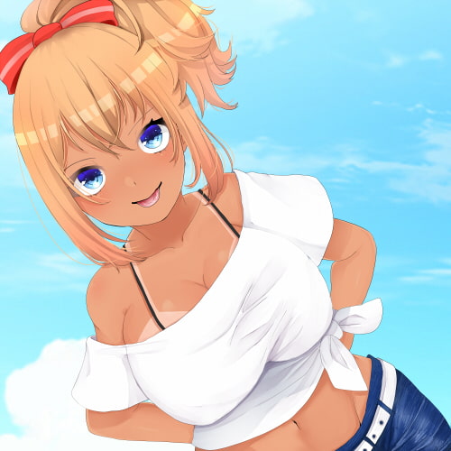 ギャル巨乳立ち絵素材集