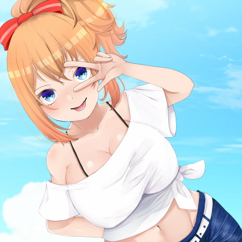 ギャル巨乳立ち絵素材集