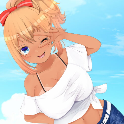 ギャル巨乳立ち絵素材集