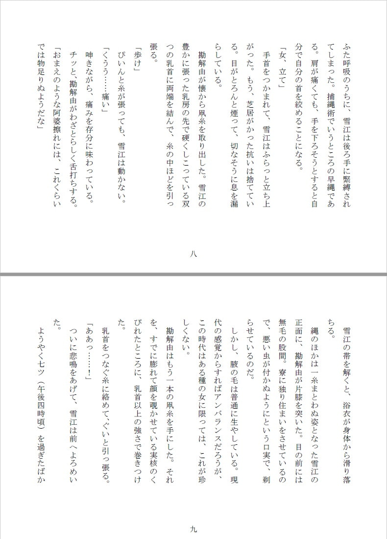 女囚双虐:箱入目掛と極道生娘