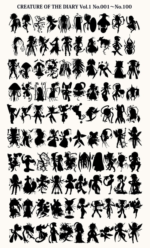 絵日記キャラクター集1