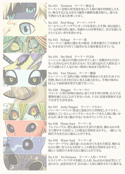 絵日記キャラクター集2