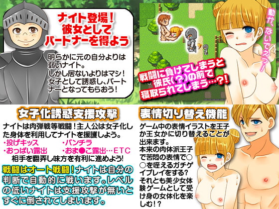 肉体派戦闘民族の王子がひ弱なプリンセスに!