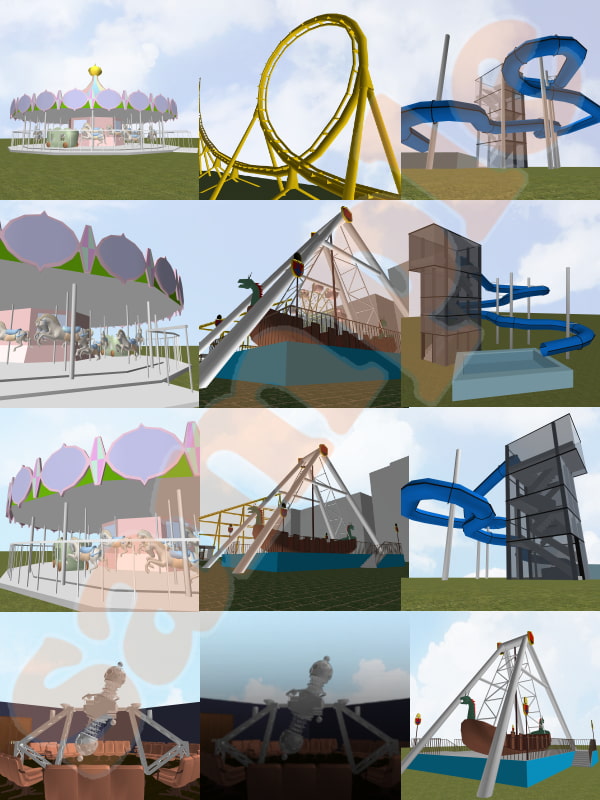 素材集【遊園地】