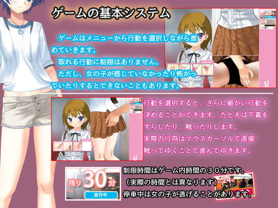 今日も痴漢中! Vol10 私服のロリお嬢様編