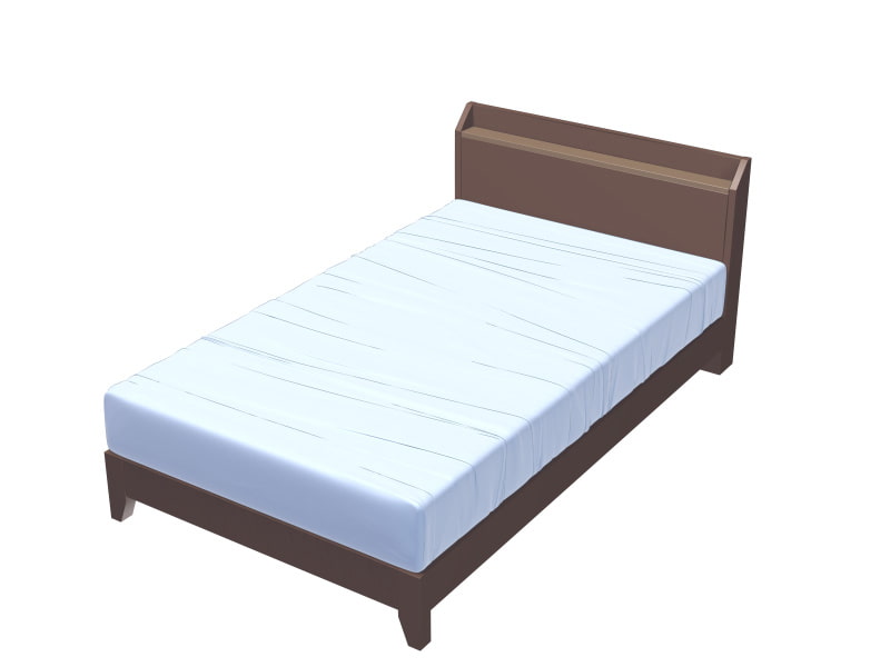 全角度対応イベントCG用背景素材集 『ベッド、枕、掛け布団』