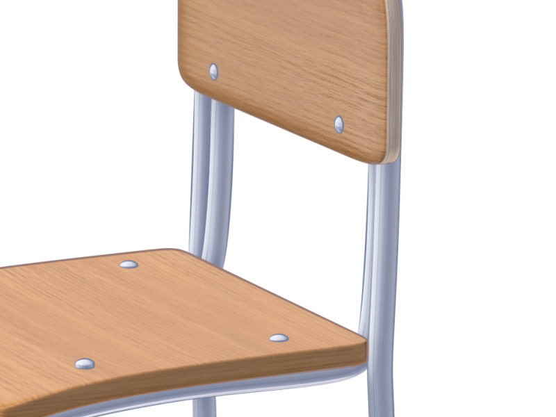 全角度対応イベントCG用背景素材集 『教室の椅子と机』