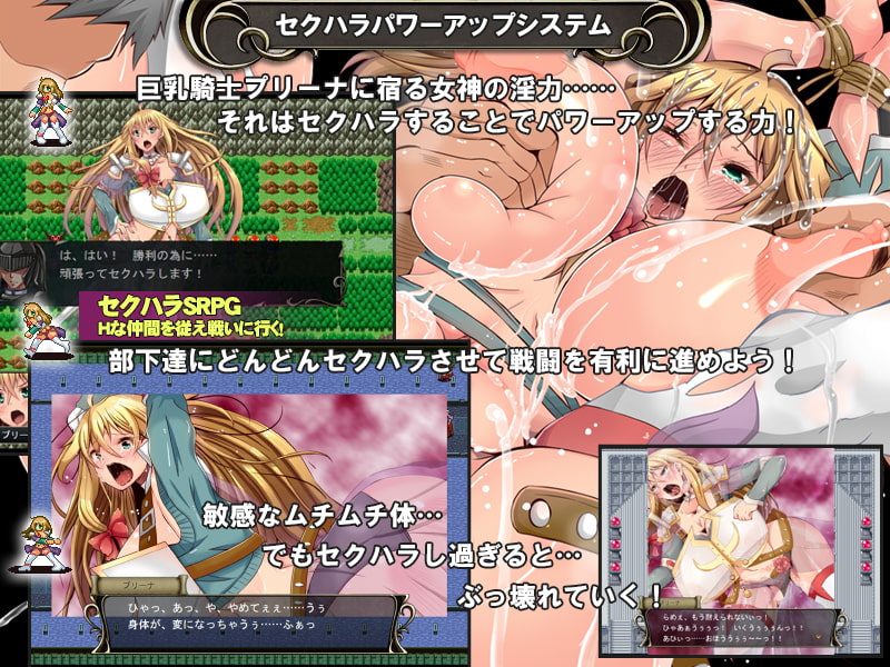 巨乳騎士プリーナのドエッチング大作戦!!