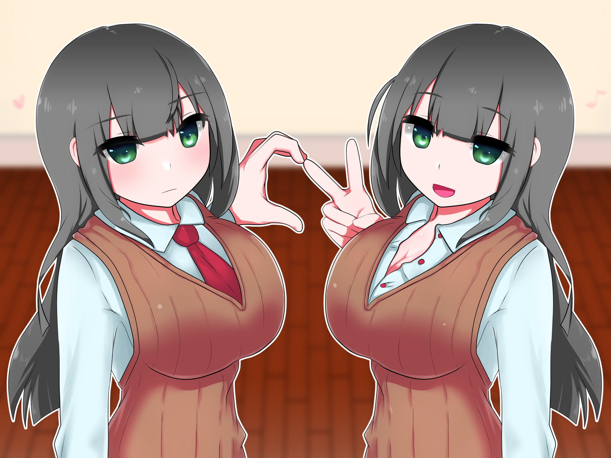 真面目な恋人と、その(性的な)仲を取り持つ双子の姉