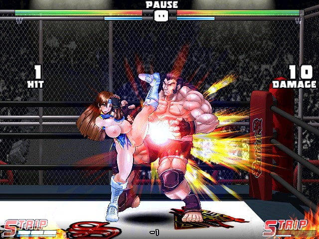 ストリップファイター5AE用「落書き＆全裸コスチューム」