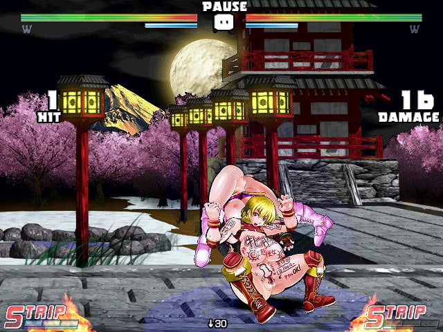 ストリップファイター5AE用「落書き＆全裸コスチューム」