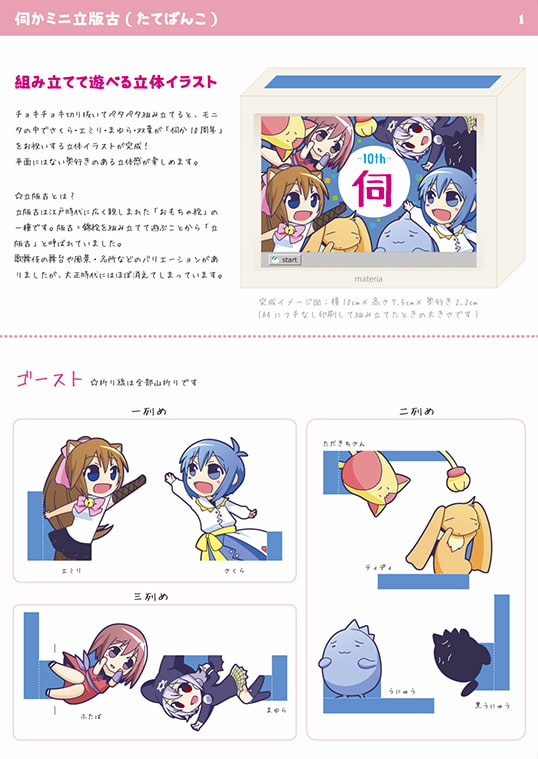 伺かミニ立版古