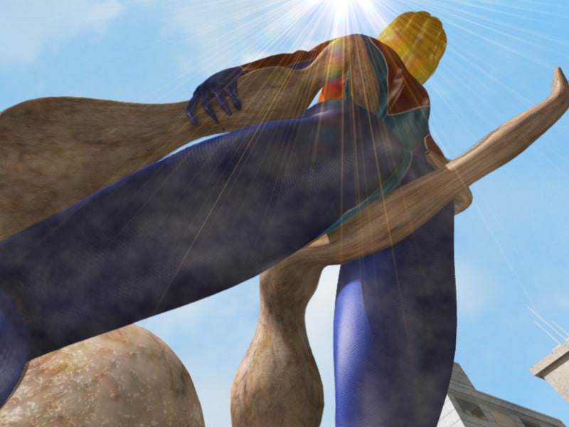 ウルトラレオタード01 巨大ヒロインリョナレ〇プ