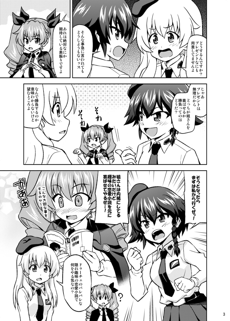 アンチョビのお誕生日作戦