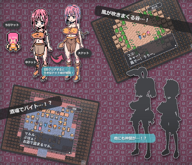 ステータス開くだけのミニゲーム