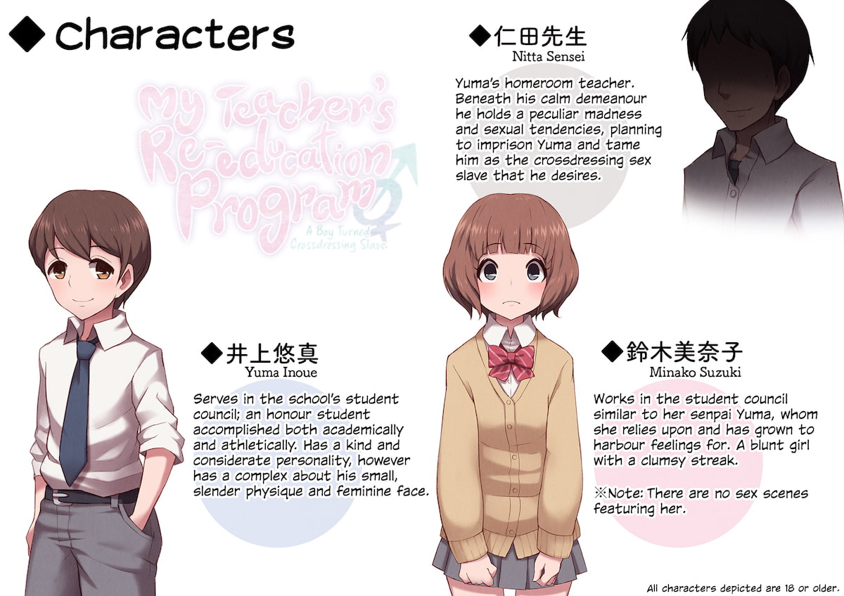 My Teacher's Re-education Program - A Boy Turned Crossdressing Slave -