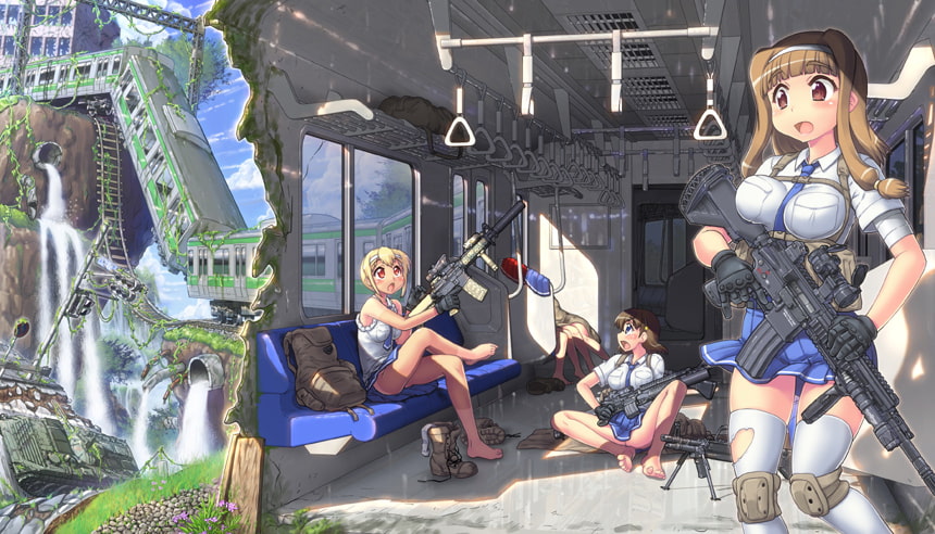 世紀末女子高生CG作品集vol.1