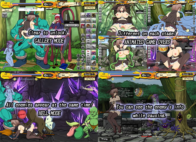 WITCH GIRL: EROTIC SIDE SCROLLING ACTION GAME 2