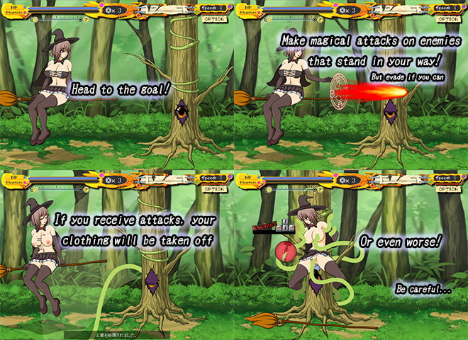WITCH GIRL: EROTIC SIDE SCROLLING ACTION GAME 2