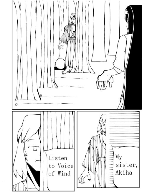 A wind is blowing there (English version)