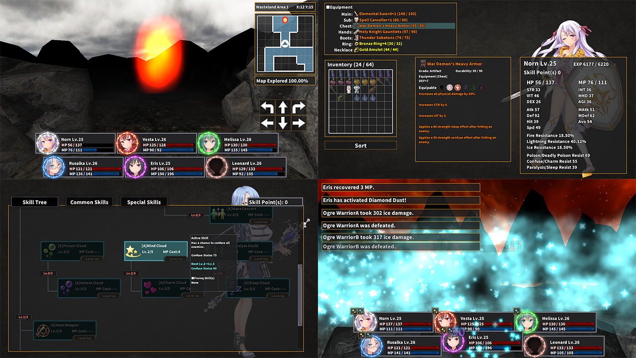 The Spirit Master of Retarnia-Conqueror of the Labyrinth-