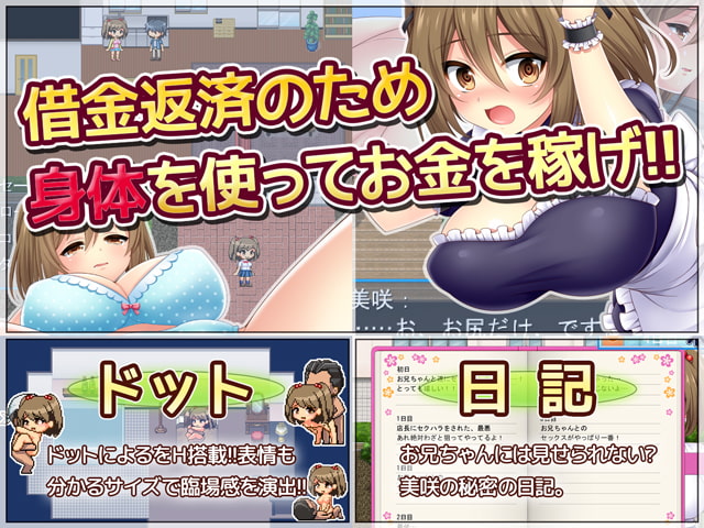 Netorare Imouto Misaki ~Ecchi Arubaito Sex Life~