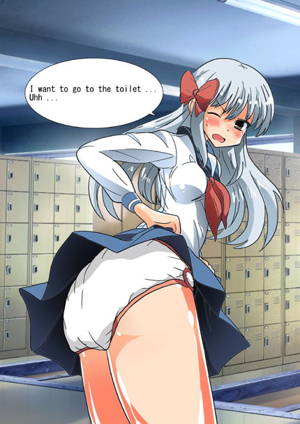 Class Girls x Diapers x Soiled In Public