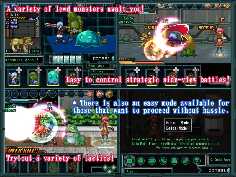 The Lust of Delta ~A Warship Awash in Lust~