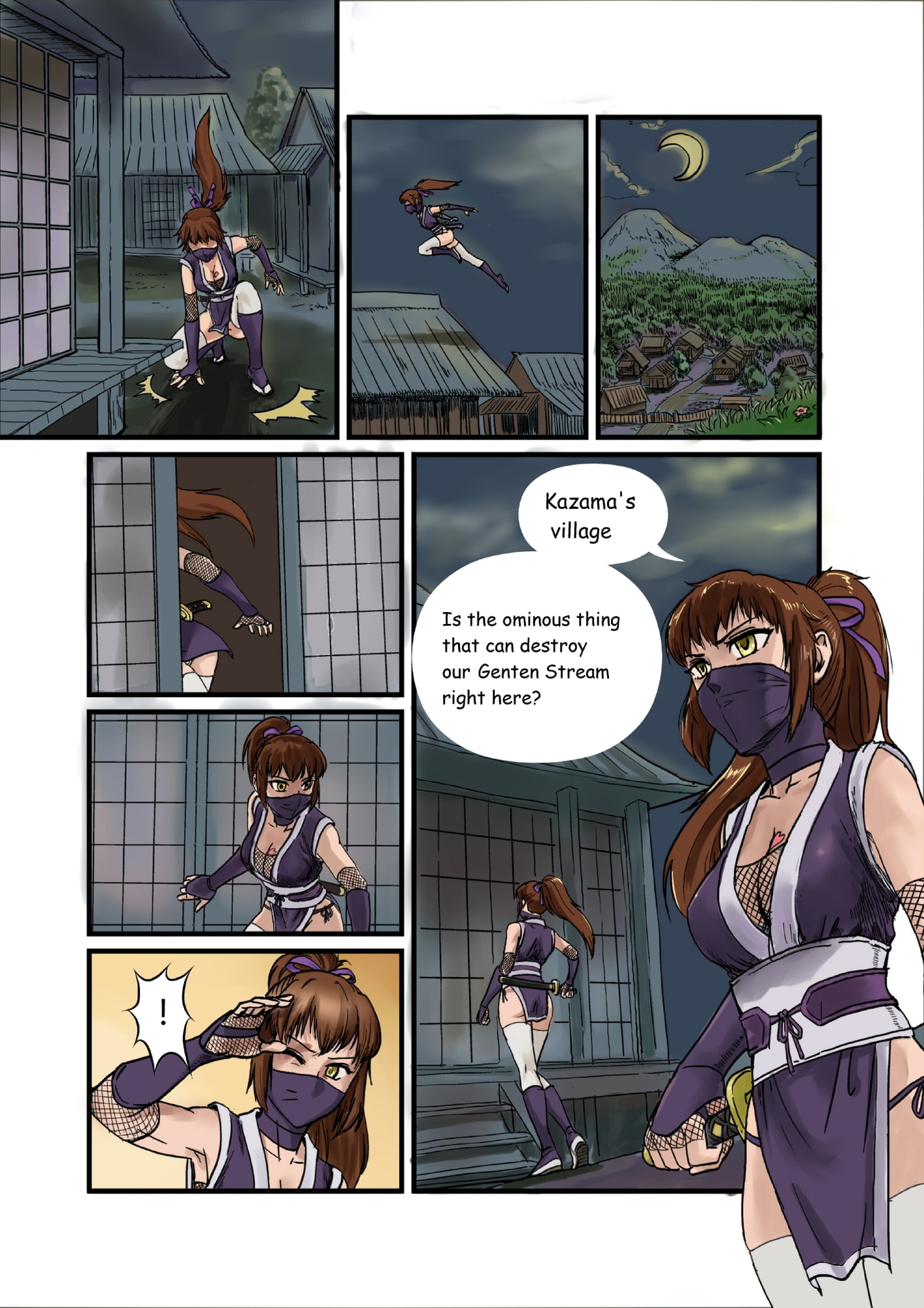 The Crisis of Genten Ninja Village