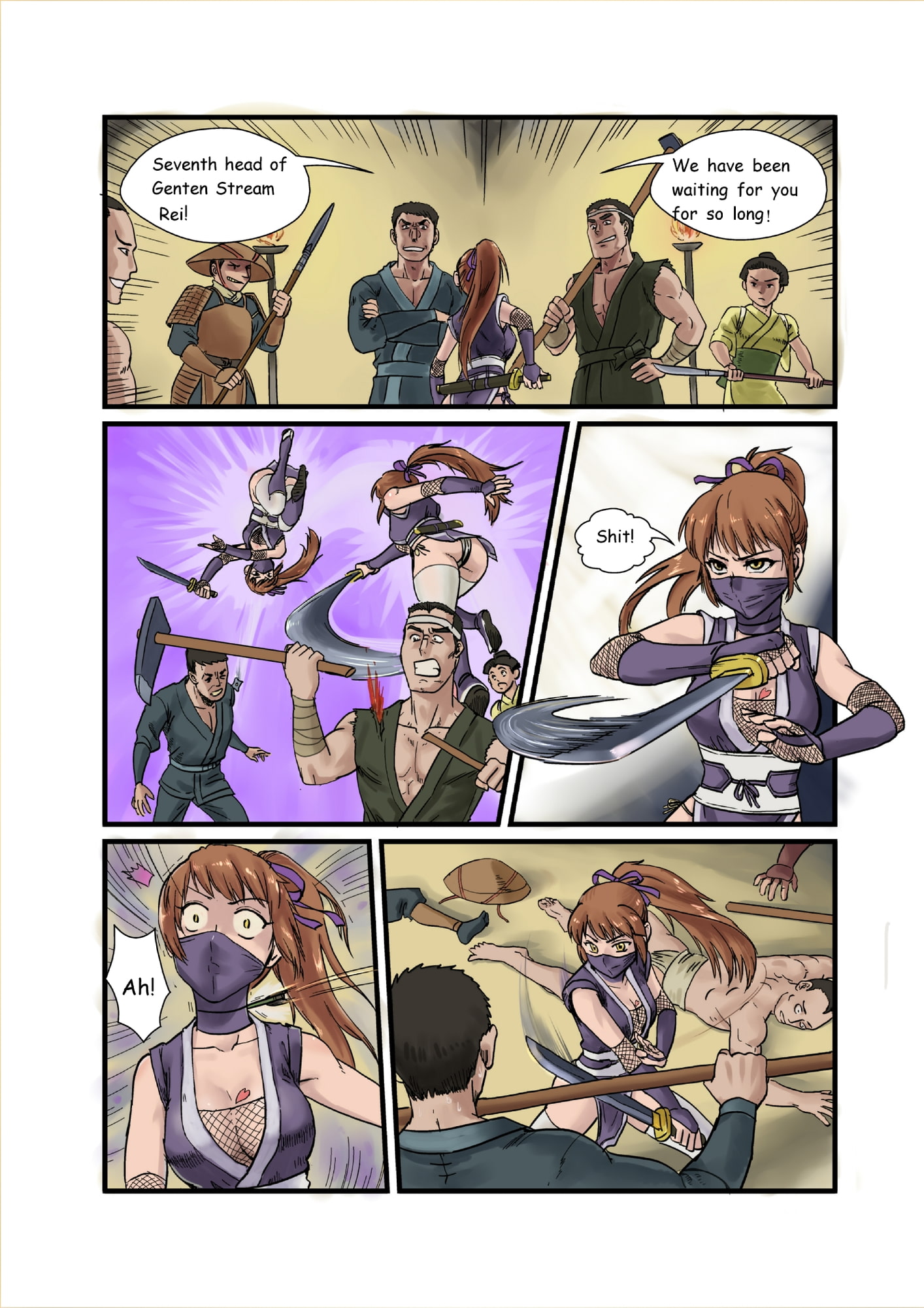 The Crisis of Genten Ninja Village