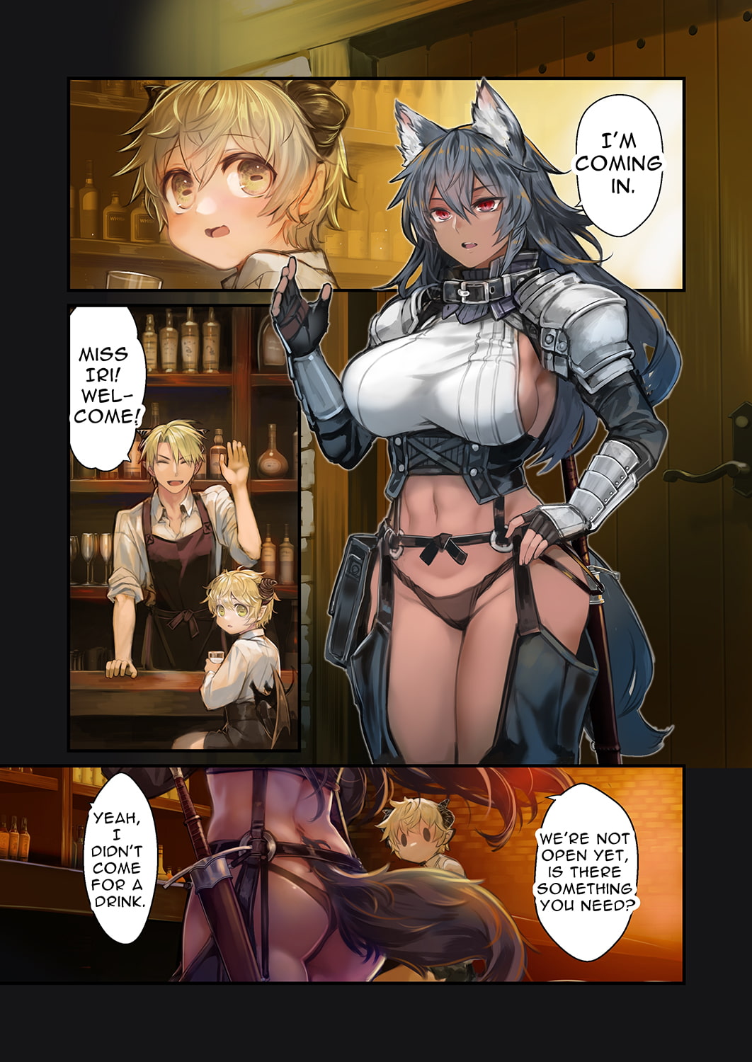 [ENG Ver.] MILK ~Shota Incubus Fondled By Big Ladies~