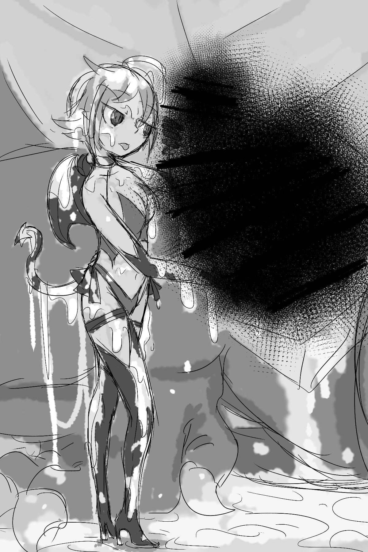 太古の昔のサキュバスたち