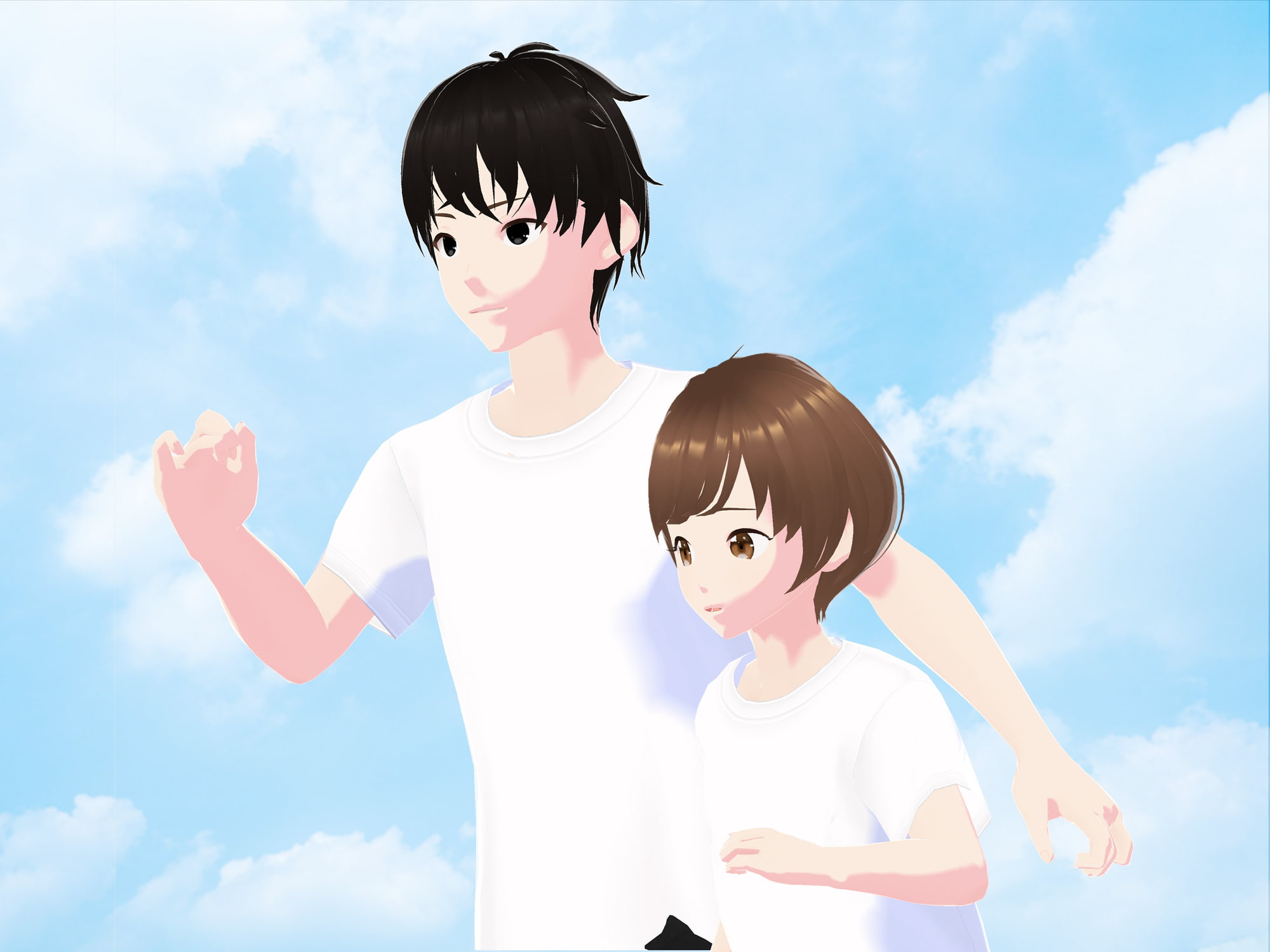 Outgrowing only girls, Overtake boys, Growth sound in fitness tests