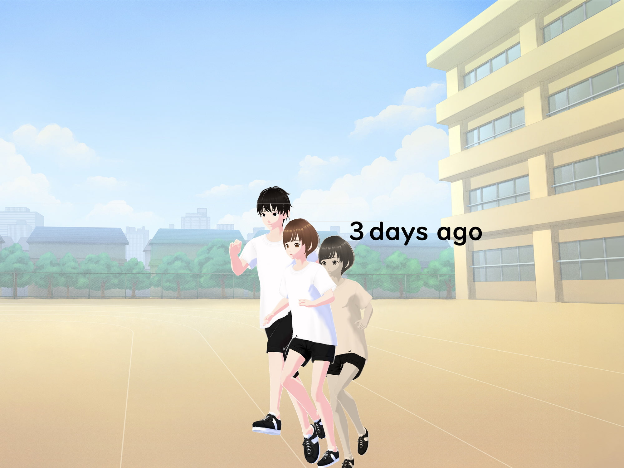 Outgrowing only girls, Overtake boys, Growth sound in fitness tests