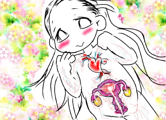 ○滅の刃の禰?豆子を描こうとしたら、幸薄そうな薄子※うすこが描けたよ。薄子かわいいのでかわいいかわいいしてあげて下さい※一枚だけ東方のうどんげです